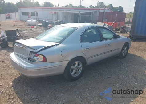 2002 Mercury Sable Gs/Gs Plus из США, поврежденный, VIN 1MEFM50U42A601311